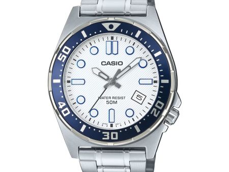 Men s Watch Casio DIVER 50M (Ø 43,5 mm) Online Sale