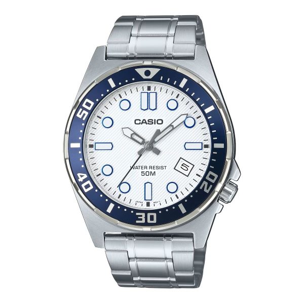 Men s Watch Casio DIVER 50M (Ø 43,5 mm) Online Sale