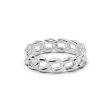 Polly Sayer Solid Chain Ring Sterling Silver Sale