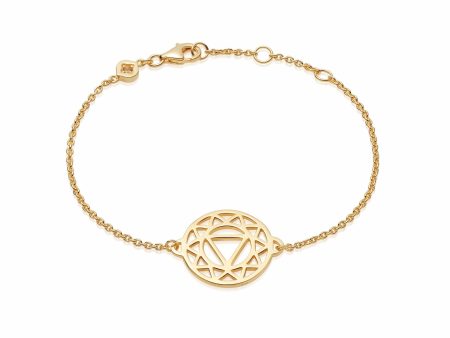 Solar Plexus Chakra Chain Bracelet 18ct Gold Plate Fashion