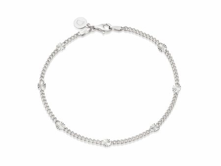 Estée Lalonde Sunburst Chain Bracelet Sterling Silver Online Hot Sale