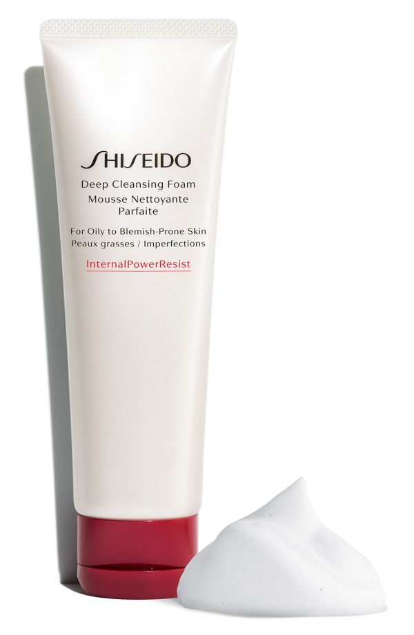 Shiseido Deep Cleansing Foam (for oily to blemish-prone skin) Discount