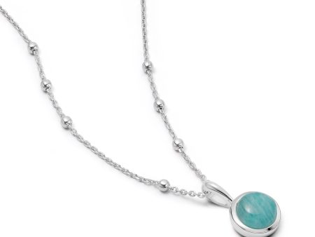 Amazonite Healing Stone Necklace Sterling Silver Online