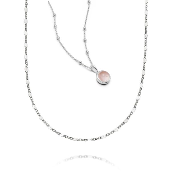 Feel The Love  Necklace Layering Set Sterling Silver Hot on Sale