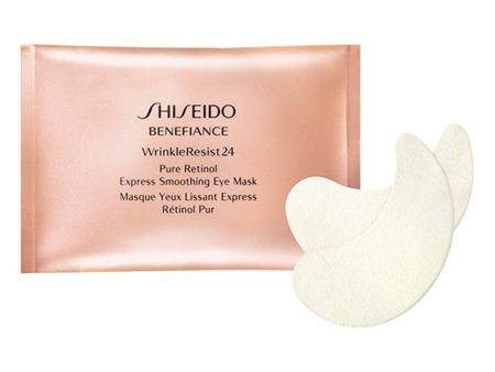 Shiseido Benefiance WrinkleResist24 Pure Retinol Express Smoothing Eye Mask Online Hot Sale