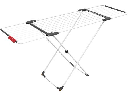 Folding clothes line Vileda 157235 Surprise Extendable Grey Steel Aluminium (20 m) For Cheap