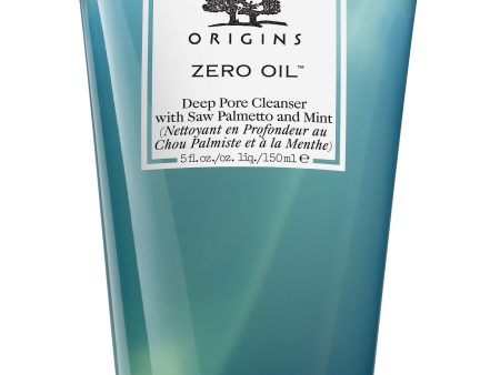 Origins Zero Oil Deep Pore Cleanser with Saw Palmetto & Mint Supply