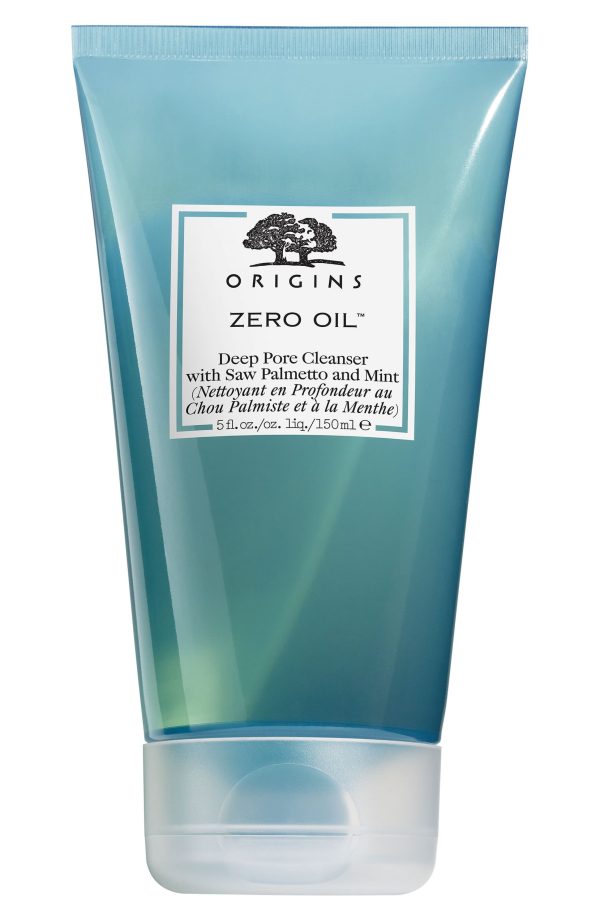 Origins Zero Oil Deep Pore Cleanser with Saw Palmetto & Mint Supply