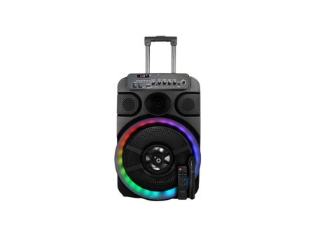 Portable Bluetooth Speakers Sunstech Muscles 12 Black 40 W Discount