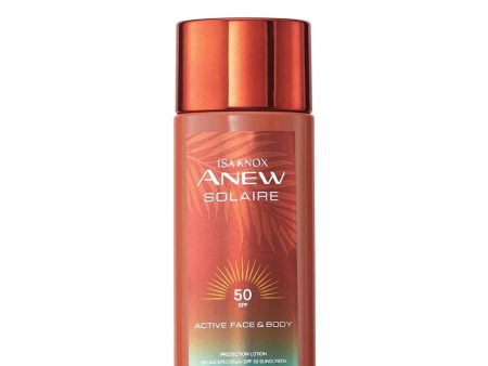 ISA KNOX ANEW Solaire Active Face & Body Protection Lotion Broad Spectrum SPF 50 on Sale