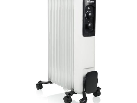 Oil-filled Radiator (7 chamber) Tristar KA-5179 2000 W White Grey Discount