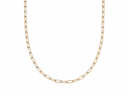 Estée Lalonde Open Box Chain Necklace 18ct Gold Plate Fashion