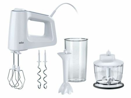 Blender pastry Mixer Braun HM3135WH 500 ml 500W 500 W Supply