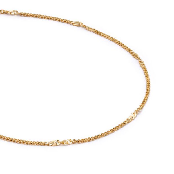 Estée Lalonde Forever Chain Necklace 18ct Gold Plate Hot on Sale