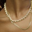 Estée Lalonde Chunky Chain Necklace 18Ct Gold Plate For Cheap