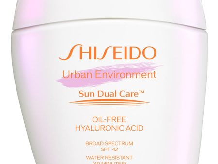 Shiseido Urban Environment Sun Dual Care Oil-Free with Hyaluronic Acid SPF 42, 30mL on Sale