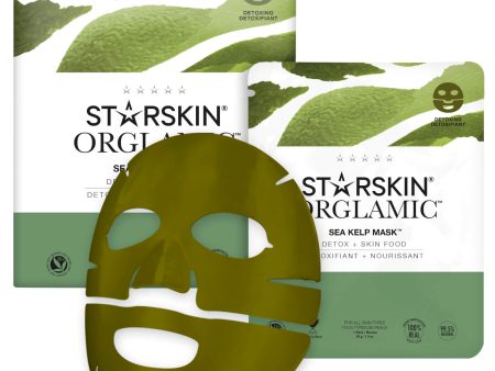 STARSKIN THE MASTER CLEANSER MASK™ Detoxing Sea Kelp Leaf Face Mask For Sale