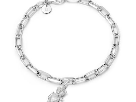 Shrimps Teddy Bear Charm Bracelet Sterling Silver Online