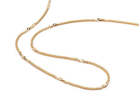 Estée Lalonde Forever Chain Necklace 18ct Gold Plate Hot on Sale