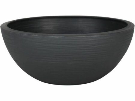 Plant pot EDA 547020 Grey Anthracite Plastic Ø 30 cm Sale