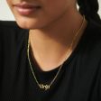 Virgo Zodiac Necklace 18ct Gold Plate Online now