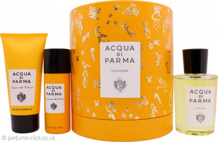 Acqua di Parma Colonia Gift Set 100ml EDC + 75ml Shower Gel + 50ml Deodorant Spray Online