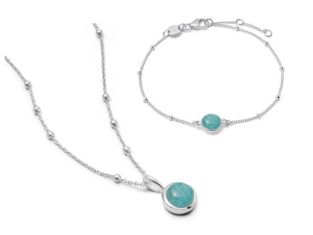 Amazonite Layering Set Sterling Silver Sale