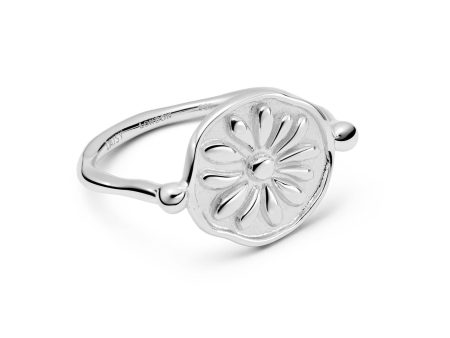 Daisy Flower Ring Sterling Silver For Discount