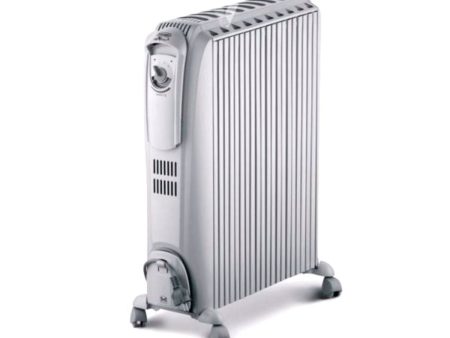 Oil-filled Radiator (6 chamber) DeLonghi 1500 W Grey White Online