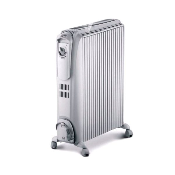 Oil-filled Radiator (6 chamber) DeLonghi 1500 W Grey White Online