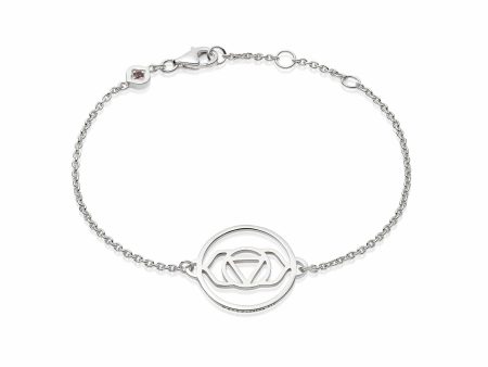 Brow Chakra Chain Bracelet Sterling Silver For Cheap