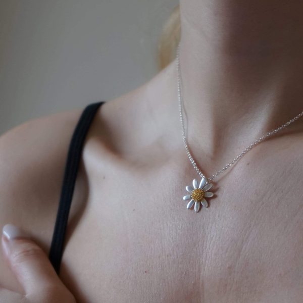 Vintage Daisy 18mm Necklace Online