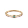 Amazonite Healing Stone Ring 18ct Gold Plate Discount