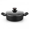 Casserole Monix TITAN ROCK Ø 28 cm Black Toughened aluminium on Sale