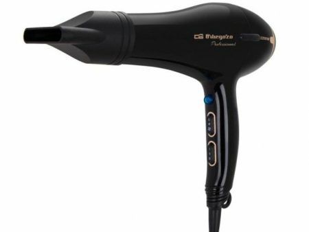 Hairdryer Orbegozo SE 2206 2200 W Black Supply