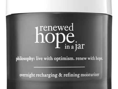 philosophy renewed hope in a jar overnight recharging & refining moisturizer on Sale