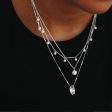 Bobble Eternity Necklace Sterling Silver Hot on Sale