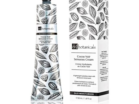 Dr Botanicals Cocoa Noir Sensuous Face and Hand Cream 50ml Vegan Fashion