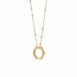 Bobble Eternity Necklace 18ct Gold Plate Fashion