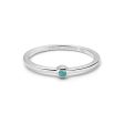 Amazonite Healing Stone Ring Sterling Silver on Sale