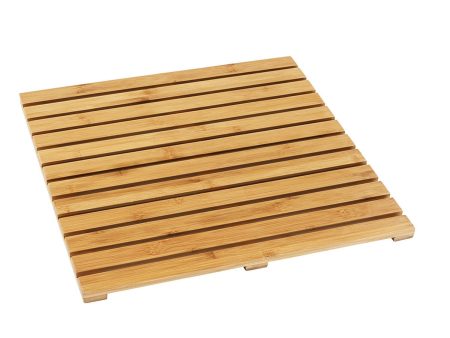 Platform Wenko 24610100 50 x 50 cm Inside Exterior Bamboo Online now