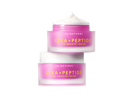 so natural Cera Plus Peptide Eye Smooth Cream Hot on Sale