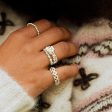 Shrimps Beaded Ring Stack Sterling Silver For Discount