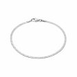 Estée Lalonde Flat Snake Chain Bracelet Sterling Silver Sale