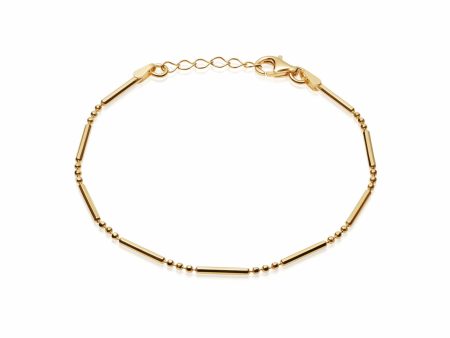 Stacked Essential Bracelet 18Ct Gold Plate Cheap