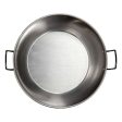 Deep Pan with Handles Vaello Polished Steel (Ø 34 cm) Online Sale