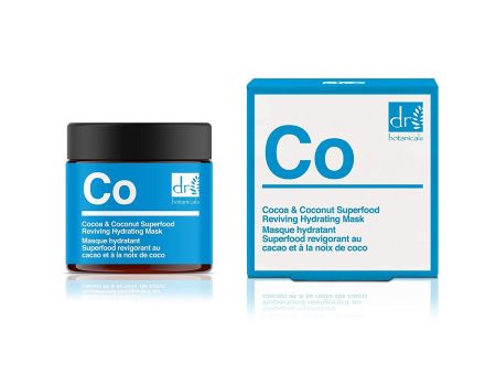 Dr Botanicals Cocoa & Coconut Superfood Reviving Hydrating Mask 50ml Vegan Discount