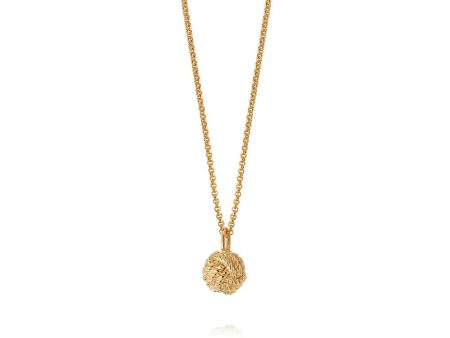 Stacked Mini Knot Necklace 18Ct Gold Plate Hot on Sale