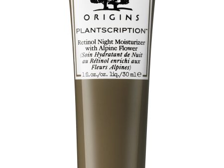 Origins Plantscription Retinol Night Moisturizer with Alpine Flower Supply