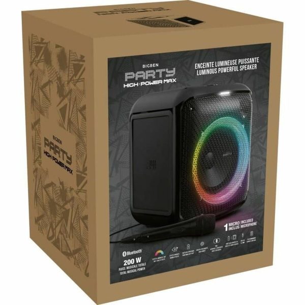 Portable Speaker BigBen Connected 200 W Online Hot Sale